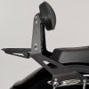 Short Quick Release Passenger Backrest - Midnight Black - Yamaha